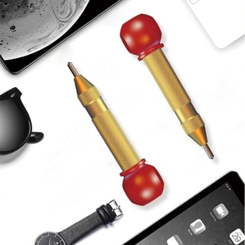 1Pc Auto Spring Glass Blaster Pen for iPhone LCD Screen Back Cover Camera Watch Lens Remove Seperating Phone LCD Screen Repair