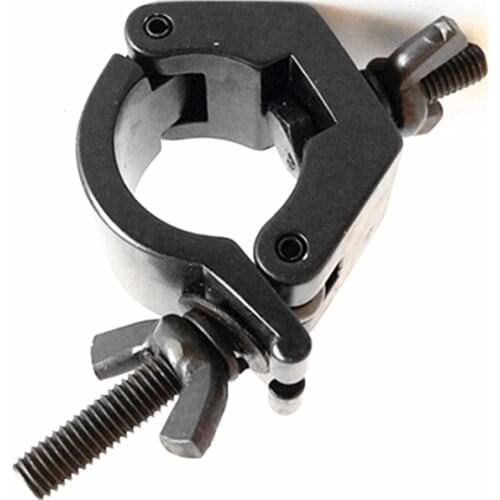 10pcs/lot Aluminum Stage Light Hook Fit For 30-36mm Tube Load 80KG LED PAR Moving Head Light Hook Stage Equipment Security Clamp