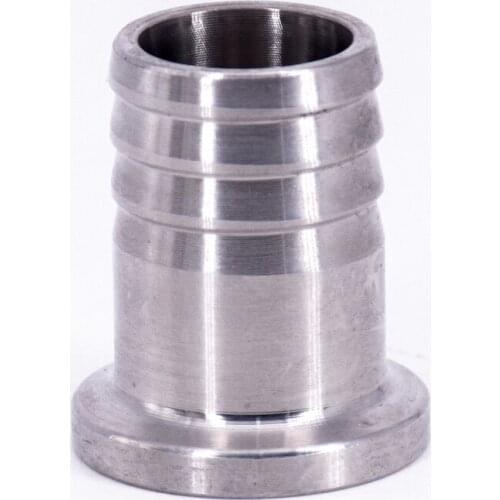 19mm 3/4" Hose Barb x 0.5" Tri Clamp SUS 316L Stainless Steel Sanitary Tri-Clamp Hosetail Coupler Fitting Home Brew
