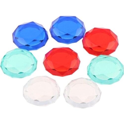 2pcs Joystick Crystal Thumb Grip Cover Case Analog Stick Caps For NS Lite