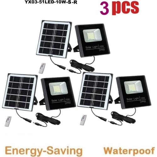 3pcs 51leds Solar Lights Power Solar smart on at night Outdoor Light,Solar Powered Wireless Waterproof Exterior Security Wall Li