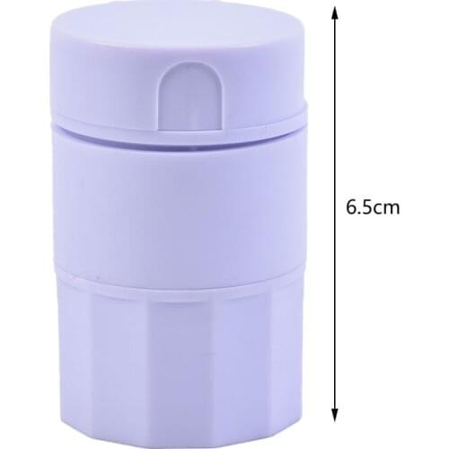 4 Layer Pill Box Cutter Medicine Crusher Grinder Splitter Tablet Cutter Divider Storage Case Pill Box Cutting Tablets