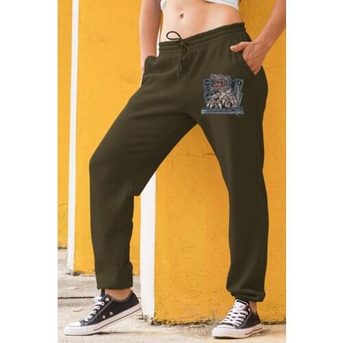 Angemiel Wear DJ Trex Green Women Sweatpants