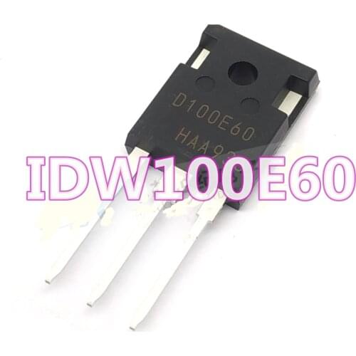 Good quality IDW100E60 DW100E60 W100E60 100E60 D100E60 600V100A fast recovery diode TO-247 Free shipping