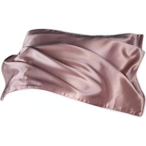 Mulberry Silk Pillowcases Envelope Silk Satin Plain Color Party Colors Decoration Cushion Bright Candy Home Pillow Decor A3G7