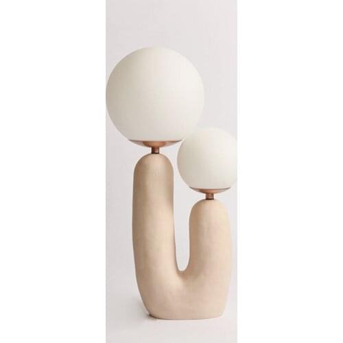 Nordic led glass ball table lamp art deco table lamp led table lamp clear lamp led desk lamp bedroom living room