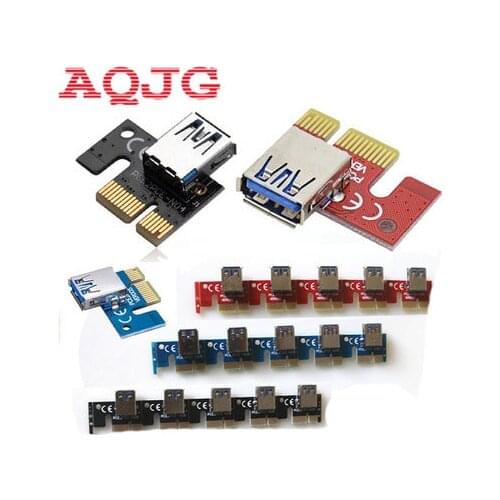 New 2017 PCIE 1X to16X PCI-E Card to Expand the line Mining PCI-E Extension Line Small Card Board