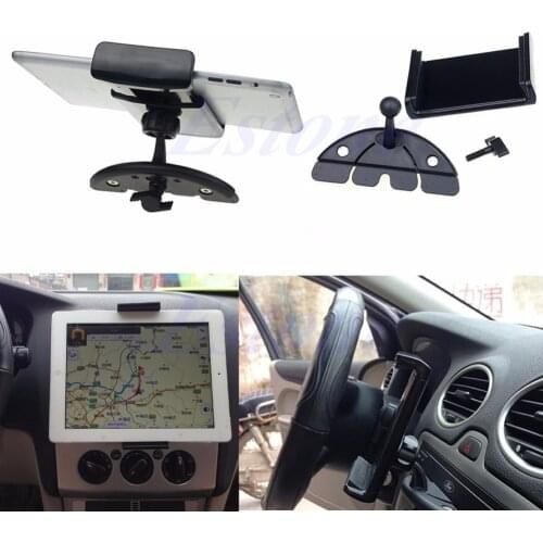 Newest Car Auto CD Mount Tablet PC Cradle Holder Stand For Pad 2 3 4 5 Air for Galaxy Tab
