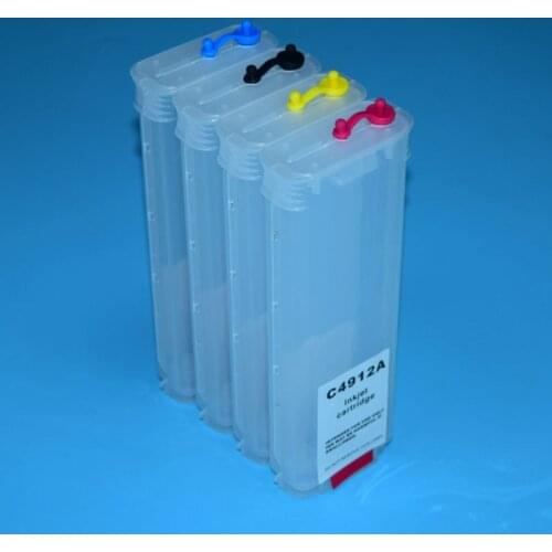280ML*12Color Empty Refillable Ink Cartridge For HP Designjet Z3200 HP70 HP73 Printer Ink Cartridge With Permanent Chips