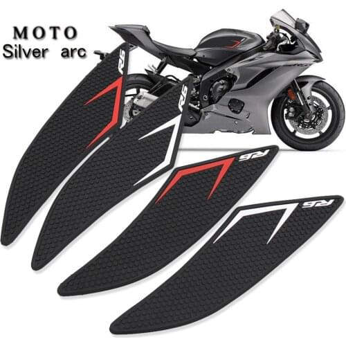R6 Non-slip protector tank Pad sticker gas knee lifter Traction side 3M decal for YAMAHA YZFR6 YZF R6 2017 2018 2019