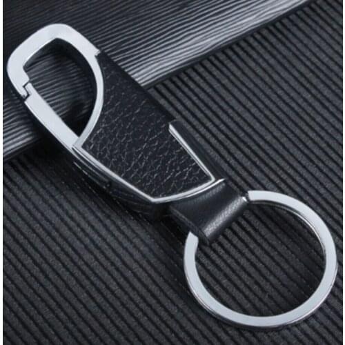Car styling Metal Head layer cowhide key Chain case For Citroen Picasso C1 C2 C3 C4 C4L C5 DS3 DS4 DS5 DS6 Elysee C-Quatre