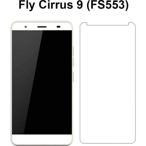 5.5" Fly Cirrus 9 FS553 FS 553 Screen Protector 9H High Quality Mobile Phone LCD Protector For Fly Cirrus 9 FS553 Tempred Glass