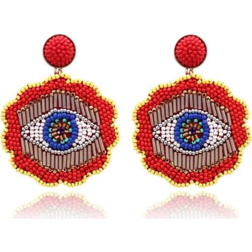 2021 Trend Jewelry Earrings Demon Eye For Female Stud Earrings Wedding Party Fashion Jewelry Gift