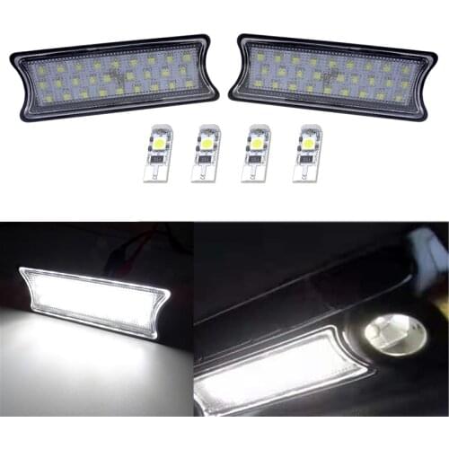 1 Pair Car Interior Decorate Lamp LED Roof Light For BMW E60 E65 E87 Car Ceiling Error Free Install Reading Lights Replacement