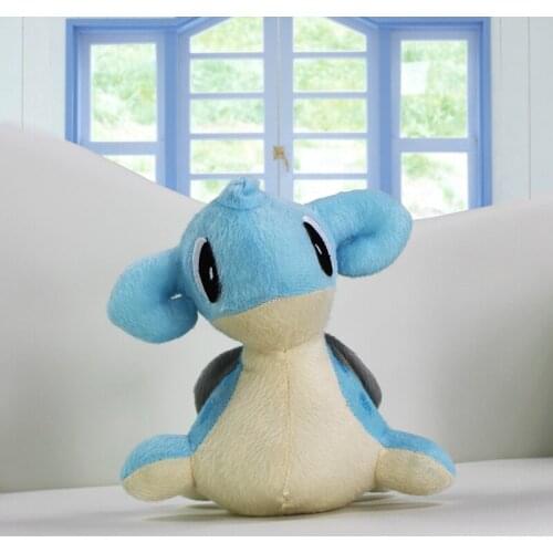 1Pcs 15cm Cute Lapras Stuffed Plush Toys Soft Dolls Collective Toys Great Gift