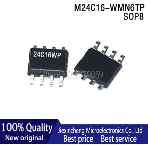 10PCS M24C16-WMN6TP 24C16WP M93C66-WMN6TP 93C66WP M95040-WMN6T 95040W6 MC34063DR MC34063 MC34063ECD-TR 0636C SOP8 New original