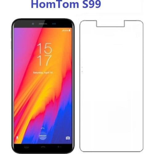 2PCS For HomTom S99 Telephone Glass 9H High Quality Transparent Screen Protector Film For HomTom S99 Glass Explosion-proof Film