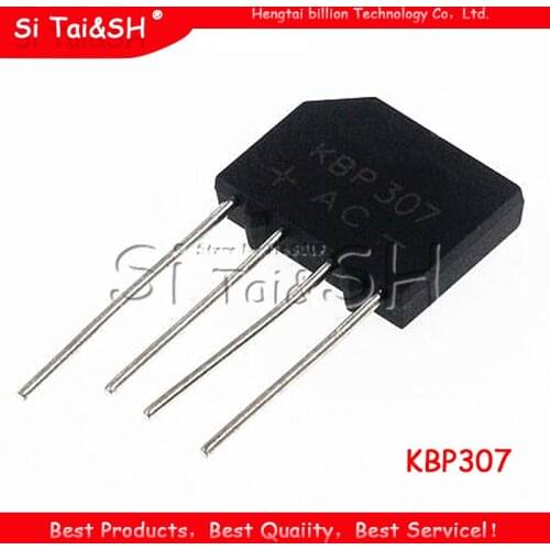 20PCS KBP307 KBP 307 3A 700 V Flat bridge rectifier new and original IC