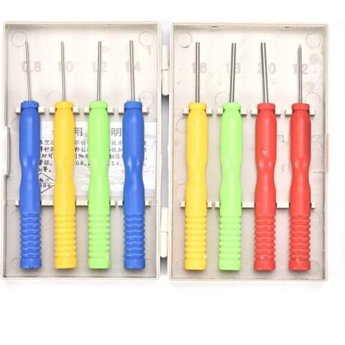 8 Pcs/Lot Good Quality Mixed Stainless Steel Non-stick Tin Hollow Core Needle Kits For Soldering Assist Accessories