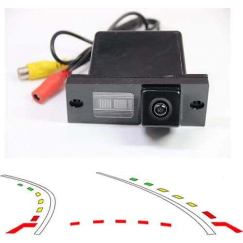 Dynamic Trajectory car Rear View parking Camera For Hyundai Grand Starex Royale i800 H1 H-1 TQ Travel Cargo iLoad iMax H300 Van