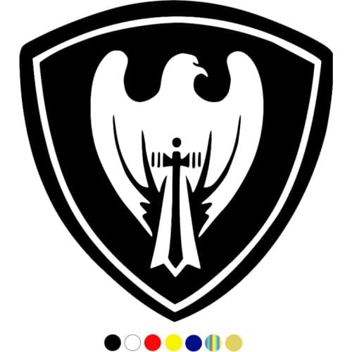 CS-136#15*15cm VV MVD of the RF Sokol funny car sticker and decal silver/black vinyl auto car stickers