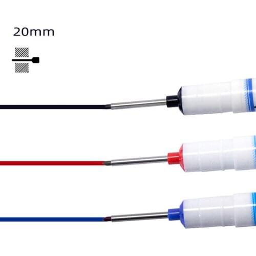 Long Head Markers Bathroom Woodworking Decoration Multi-purpose Deep Hole Marker Pens