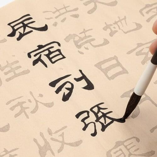 Chinese Brush Calligraphy Practice Copybook Rice Paper Copybook Adult Beginner Liu Bingsen Official Script Calligraphy Copybooks