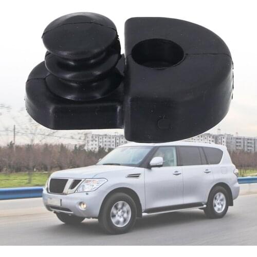 Front Door Switch Cover Wear-resistant Anti-scratch Rubber Black Door Switch Cap Replacement for Nissan Patrol GU Y61 1998-2011