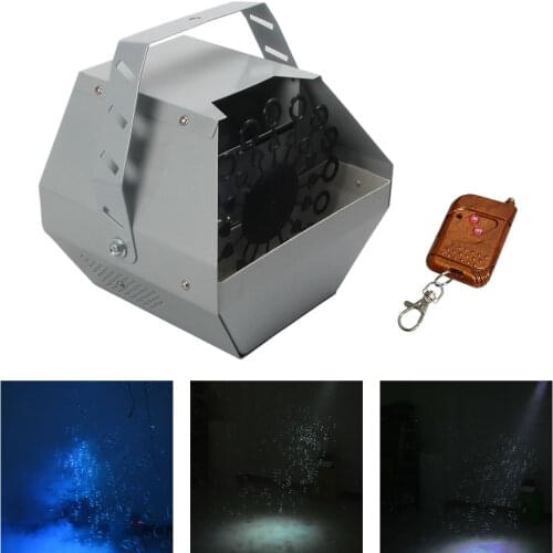 Mini Portable RF Remote Control Bubble Machine For Disco Bar DJ Stage Wedding Party Show Scene Parties Romantic Decoration