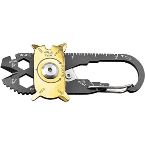 Self Defense Security Outdoor Multi-Function Tools attack 20 In 1 Stainless Steel Wrench Screwdriver Drop Shipping