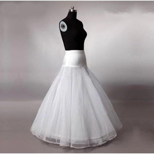 New Arrives 100% High Quality A Line Tulle Wedding Bridal Petticoat Underskirt Crinolines for Wedding Dress