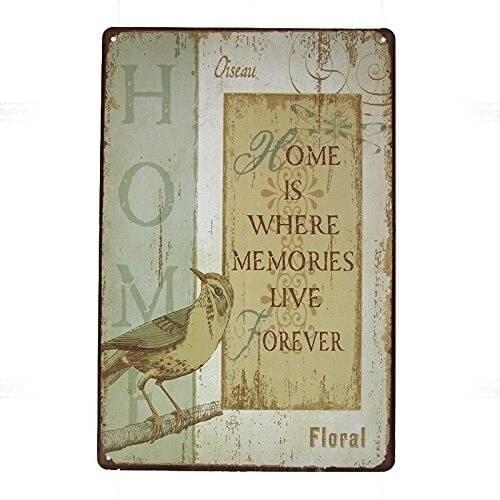 BEWARE SCANIA DRIVER ON BOARD METAL TIN SIGN POSTER WALL Home Is Where M