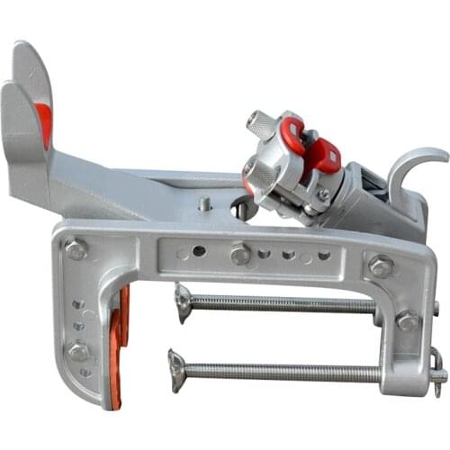 Boat Marine Sea Fishing Rod Stand Bracket Pole Support Holder Adjustable Clamp Clip Suitable for 15-50Mm Rod