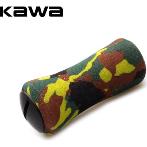 KAWA New Fishing Reel Handle Knob, Material Camouflage EVA Knob for Daiwa Shimano Reel, DIY Handle Accessory, Free shipping