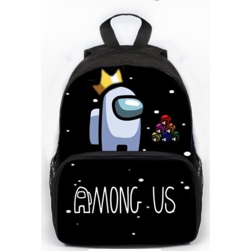High Capacity Polyester Fashion Primary Bagpack Waterproof Sac 12 Inch Kids Backpack 3D Printing Lightening Children School Bag
