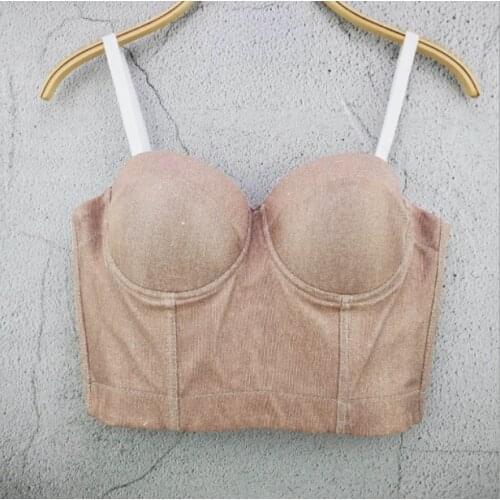 Sexy Showgirl Bustier Holiday Crop top