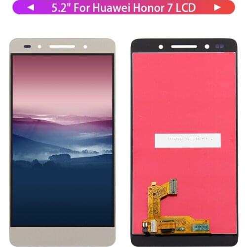 For Huawei Honor 7 LCD Display Screen Digitizer Touch Panel Glass Sensor Assembly Replacement 1920*1080