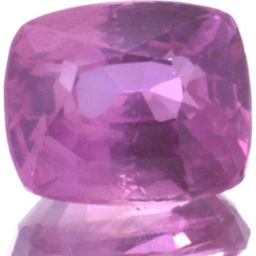 1,24ct. Pink Sapphire Cushion Cut