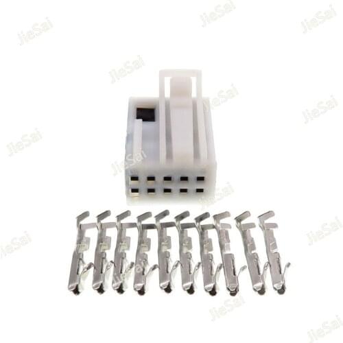 10 Pin 3-929171-1 Automotive Rearview Mirror Taillight Wire Socket Auto Sunroof Door Cable Connector For Benz