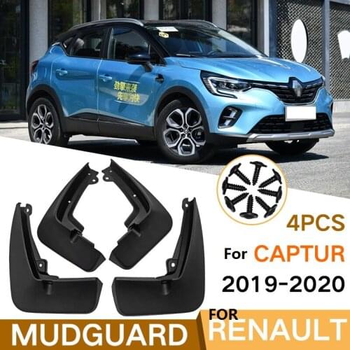4 PCS Mudflap For Renault Captur 2019 2020 Front Rear Car Fender Mud Flaps Guard Splash Flap Mudguards Accessories