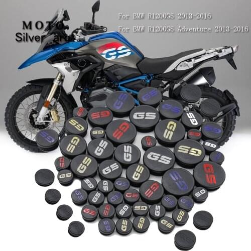 5colors Frame Hole Caps Caps Caps Set for BMW R1200GS R1200 GS Adventure 2013 2014 2015 2016 R 1200 GS Decor Accessories 13piece