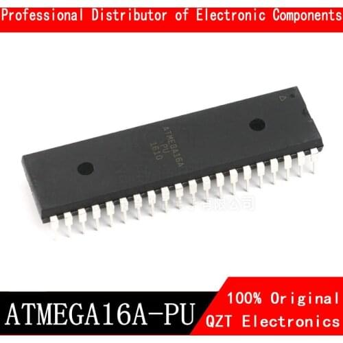 5pcs/lot new original ATMEGA16A-PU ATMEGA16 ATMEGA16A DIP-40 In Stock