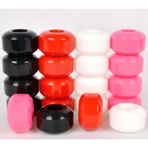 53x33mm Professional skateboard action wheels high elastic wheel PU wheel street brushing skateboard 100A road wheel 75% rebound