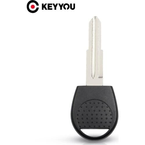 KEYYOU For Chevrolet Sail Lova Fob Auto Key Right Blanks Case New Transponder Car Key Shell Chip Key Blank Cover Case