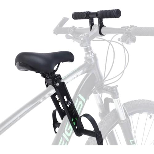 Kids Bicycle Seat MTB Bicycle Detachable Children Saddle Seat Parts With Safety Handlebar Suit 2-5 Year Child