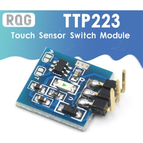 1pcs TTP223 Capacitive Touch Sensor Switch Module DC2.5V-5.5V self-locking or jog mode with LED lamp
