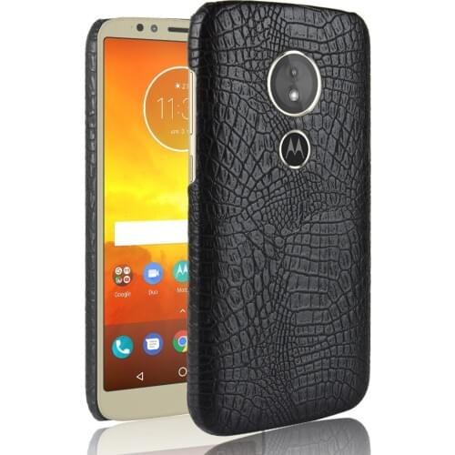 Subin Leather Crocodile Pattern New arrival for Motorola Moto E5 Play Case Retro Luxury Crocodile Skin Cover Phone Case