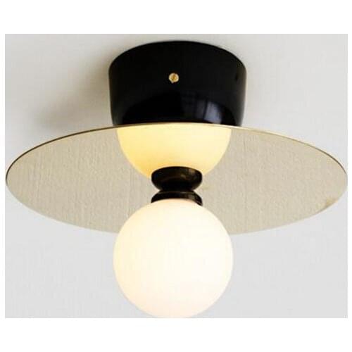 Loft Small Ceiling Light Lighting Fixture Iron American Style Creative Balcony Corridor light Fashion LED Lamp