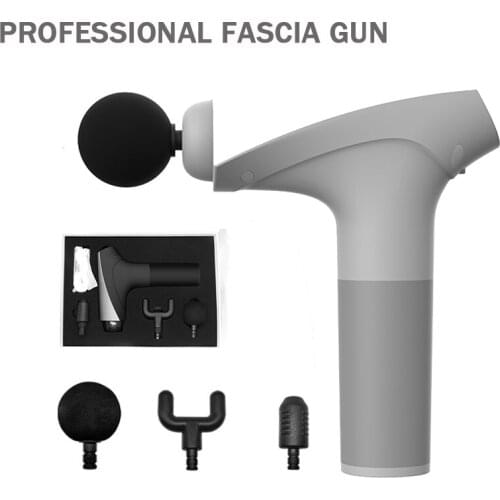 Massage Gun Deep Muscle Massager Muscle Pain Body Neck Vibration Pain Exercising Relaxation Slimming Shaping With Box