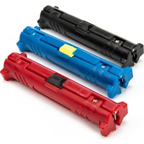 Multi-function Electric Wire Stripper Pen Rotary Coaxial Wire Cable Pen Cutter Stripping Machine Pliers Tool for Cable Puller To